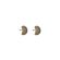 BRINCO ARGOLA BAIA OURO VINTAGE HECTOR ALBERTAZZI